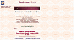 Desktop Screenshot of banklizenz.de